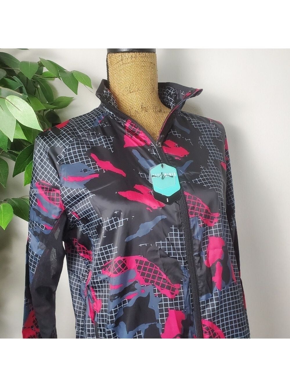 NEW Lularoe RISE Colorful Patterned Jacket Mesh Back Womens Size Small* - Picture 2 of 9